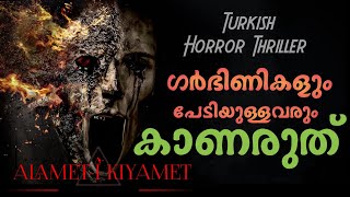 ഗർഭിണികളും പേടി ഉള്ളവരും കാണരുത് 😳 Alamet i Kiyamet Movie Explained in Malayalam  Turkish Horror [upl. by Sherlock]