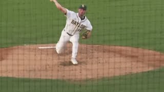 Baylor Baseball sits back in win column [upl. by Ekram318]