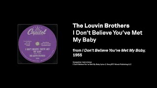 Karaoke The Louvin Brothers — I Dont Believe Youve Met My Baby [upl. by Hassi639]