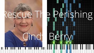 🎹 Rescue The Perishing Cindy Berry Synthesia Piano Tutorial [upl. by Ennoira]