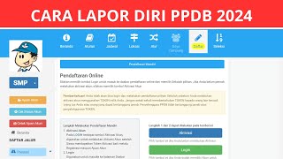 CARA LAPOR DIRI PPDB 2024 [upl. by Armilda]