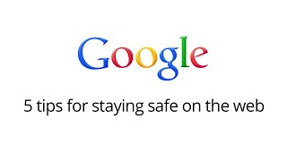 5 tips for staying safe on the web [upl. by Maud662]