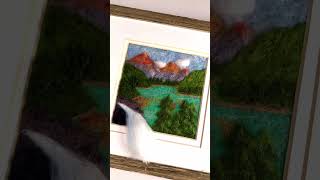 Wool Painting The Most Insane Art Technique [upl. by Yoreel]