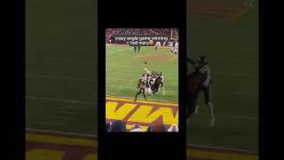 commanders INSANE HAIL MARY vs bears  NFL and football highlight clips [upl. by Akiem361]