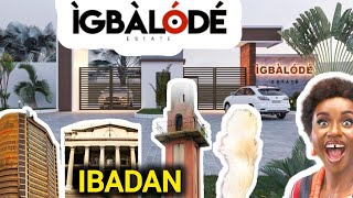 Find Your Serenity in IBADAN at ÌGBÀLÓDÉ Estate Lagelu 30mins to Iwo Road [upl. by Itsirc]