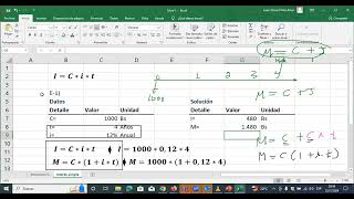 Interés simple vs interés compuesto [upl. by Ragland]