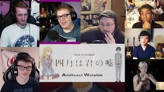 Your Lie in April Episode 02 reaction mashup [upl. by Afton]