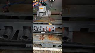 Replacing Heat Exchanger on Hvac package unit hvac hvacmaintenance [upl. by Seafowl]