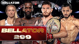 Eblen v Edwards The Beginning  Bellator 299  Full Event [upl. by Randall966]