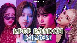 KPOP RANDOM KARAOKE WITH LYRICS OLDNEW SONGS GR VERSION [upl. by Asus]