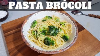 PASTA BRÓCOLI 🥦 Spaghetti con Brócoli 🍝 Receta Vegetariana 🥬  William Priets [upl. by Shaylah]