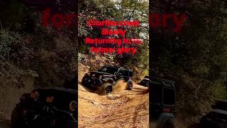 Charlies Creek Georgia traverse Sport Jeep on Ruts and washouts [upl. by Sailesh67]