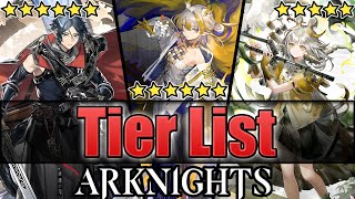 Tier List  ShuZuo LeGrain Buds 31072024  Arknights Global Server [upl. by Hime777]