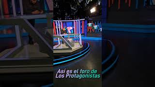 Así es el foro de Los Protagonistas TV Azteca Deportes tv deporte television AztecaDeportes [upl. by Niatsirt]