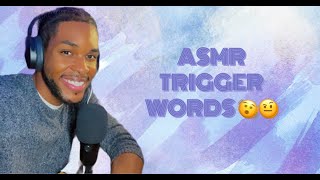 ASMR Trigger Words for relaxation ✨ [upl. by Athena]