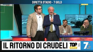 IL GRANDE RITORNO DI TIZIANO CRUDELI LA PRESENTAZIONE A DIRETTA STADIO [upl. by Ola688]