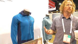 Patagonia Preview  Updated R1 and Capilene shirts  Engearment at Outdoor Retailer 2018 [upl. by Carlson]