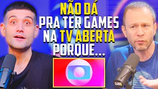 Tiago Leifert REVELA o que a GLOBO PENSA sobre GAMES nos bastidores [upl. by Gregson]