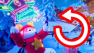 Fortnite Winterfest 2022 Trailer REVERSED [upl. by Nielsen]