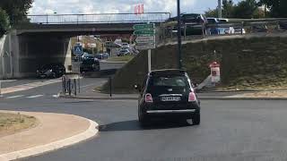 French national Gendarmerie responding in Reims [upl. by Eel]