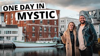 Connecticut One Day in Mystic CT  Travel Vlog  What to Do See amp Eat [upl. by Aicilaf]