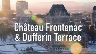 Chateau Frontenac and Dufferin Terrace [upl. by Ajram]