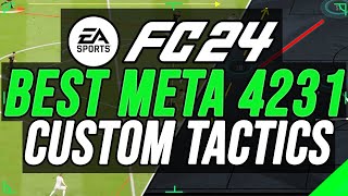 Why 4231 Is The Most META Formation To Give You Wins TACTICS amp INSTRUCTIONS  EA FC 24 [upl. by Maxie374]