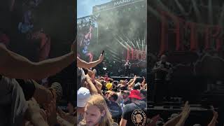 Crowdsurfer Party during Exs and Ohs live by Atreyu at Rock am Ring 2024 [upl. by Abbi]