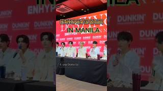 ENHYPEN is back in Manila enhypen kpopers [upl. by Reywas965]