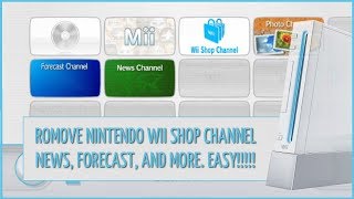 How To Remove The Nintendo Wii Shop Channel From Your System [upl. by Rother115]