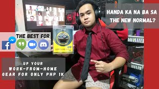 Work From Home ready ka na ba A4tech PK920H WEBCAM  Unboxing and Tagalog Review [upl. by Attenaj]