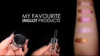 My Favourite Must have Inglot Products  TOP 10 [upl. by Bouton819]