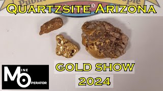 Quartzsite Gold Show 2024 [upl. by Akinot]