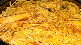 Jinsi yakupika tambi za nyanya kwa harakaeasy vegetable spaghetti recipe [upl. by Hayashi]