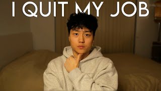 I QUIT My Management Consulting Job after 1 year Heres why [upl. by Adohr]