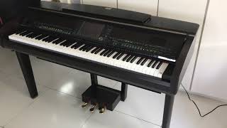 YAMAHA Clavinova CVP407 playing the factory demo song [upl. by Piane848]