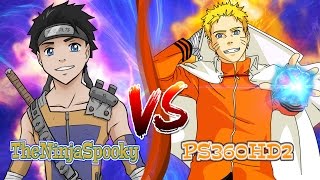 Naruto Shippuden Ultimate Ninja Storm 4  TheNinjaSpooky vs PS360HD2  Youtuber Battle [upl. by Elbag]