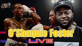 Oshaquie Foster Cigar Talk Live [upl. by Dream]