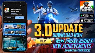 BGMI 30 UPDATE NEW ACHIEVEMENTS  HOW TO DOWNLOAD  PUBG NEW UPDATE [upl. by Anaic286]