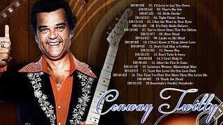 Conway Twitty Greatest Hits 2021  Top 100 Conway Twitty songs Playlist  Conway Twitty Best Songs [upl. by Yenttirb]