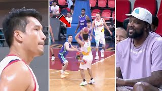 James Yap Shocks Andray Blatche w Crazy back to back 3s Big Game James On Fire [upl. by Ielhsa]