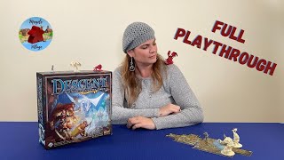 Descent Journeys in the Dark Board Game Playthrough [upl. by Eizle]