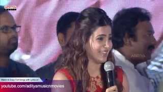 Samantha Funny Conversation Abt Love  Lovers Movie Audio Launch Live [upl. by Quin]