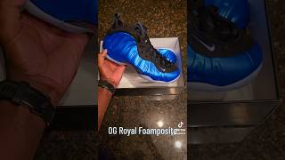 Nike Royal Foamposite 2024 [upl. by Ahtael]