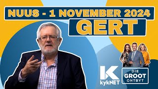 Koerantbespreking  Gert van der Westhuizen  Netwerk24  1 November 2024 [upl. by Harriot219]