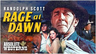 Legendary Randolph Scott Western Movie I Rage At Dawn 1955 I Full Classic Western Movie [upl. by Selyn]