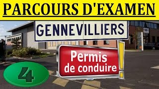 PARCOURS EXAMEN GENNEVILLIERS AVEC ÉLÈVE 4 [upl. by Tavia]