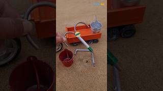 Mini tractor project mini motor water pump science project video [upl. by Anos]