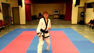 Tang Soo Do Knife Form Dan Gum Hyung [upl. by Lledyl377]