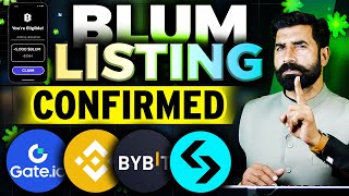 Blum Listing Confrimed on Top Crypto Exchanges Gateio Binance OKX Bitget Bybit  Albarizon [upl. by Laynad26]